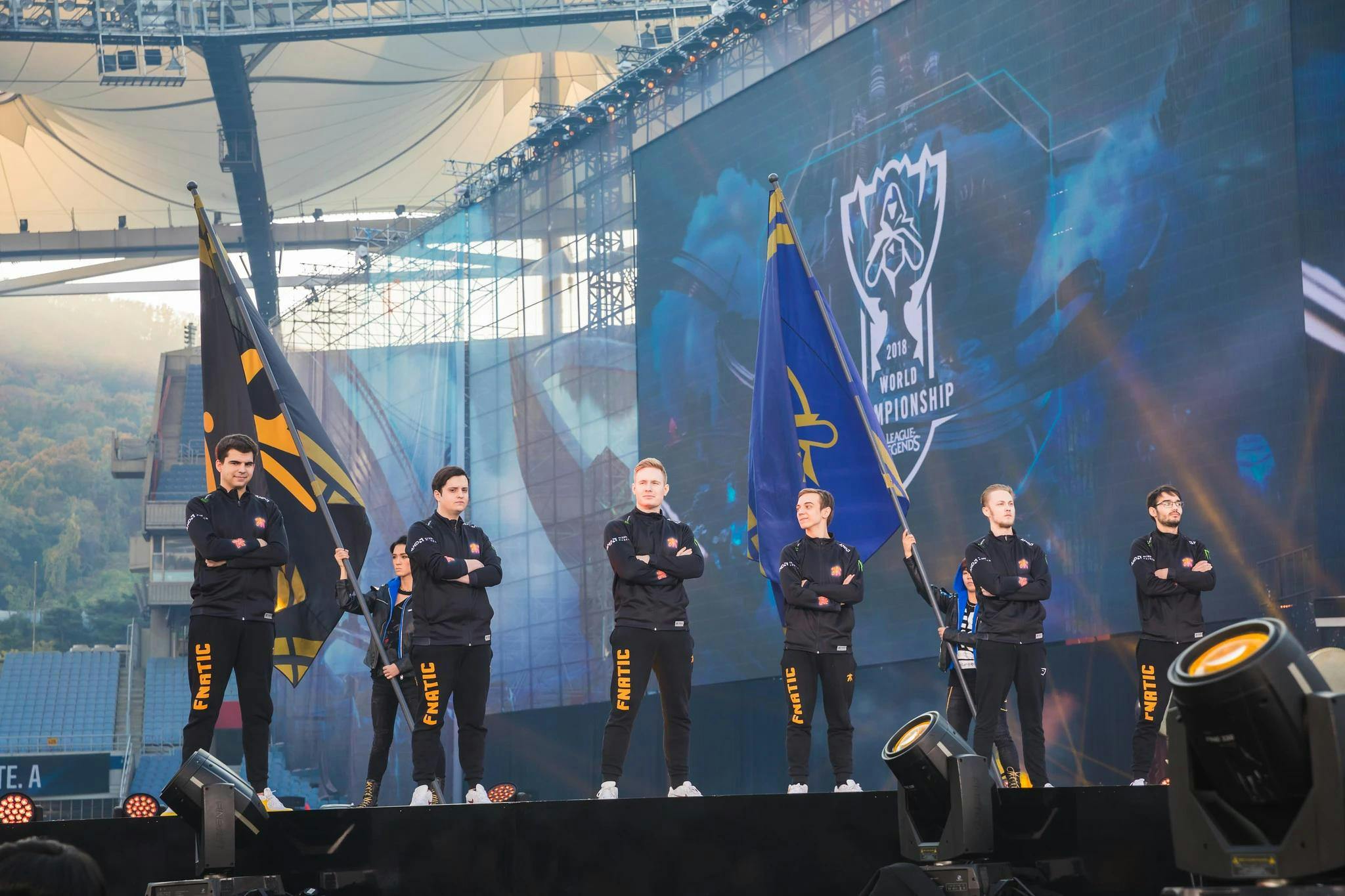 Fnatic is one of the western team to have reached Worlds final in the modern era. Credit: Riot Games.