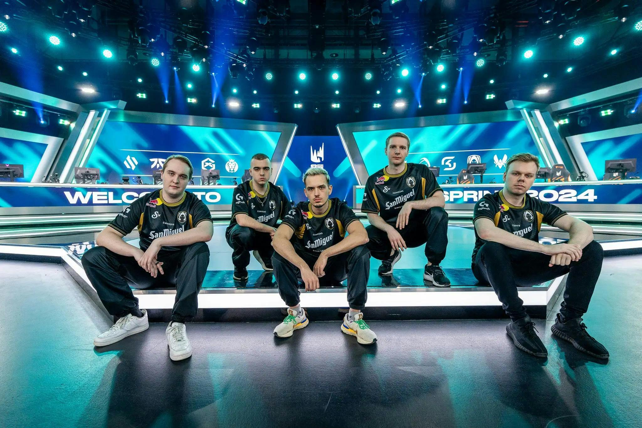 The new Heretics roster, spring 2024. Credit: Wojciech Wandzel/Riot Games