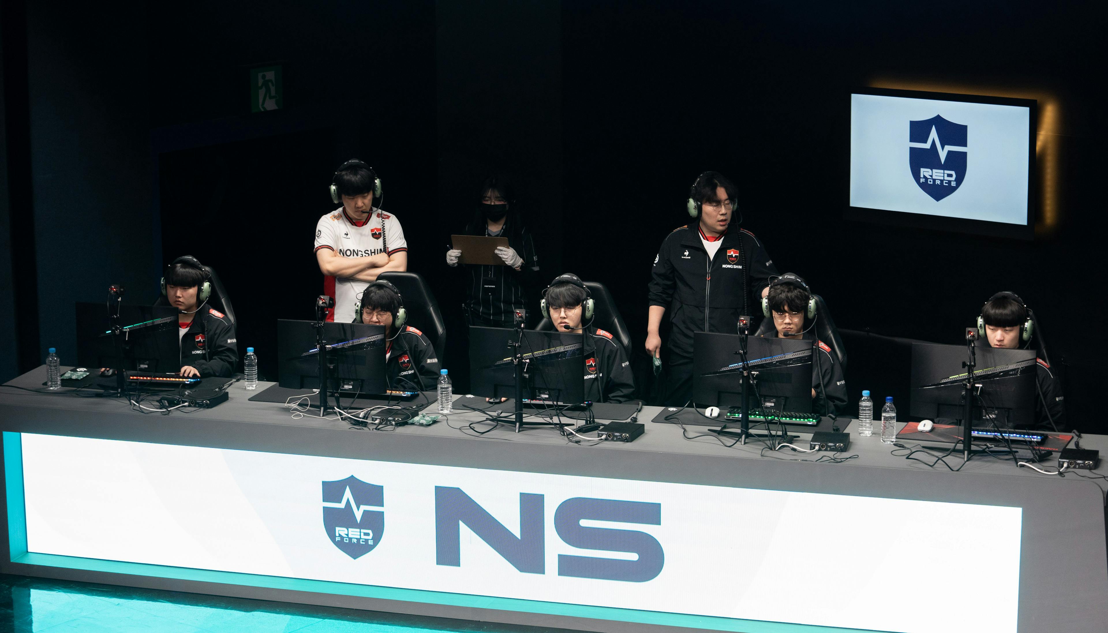 Nongshim Esports Academy on the LCKCL stage