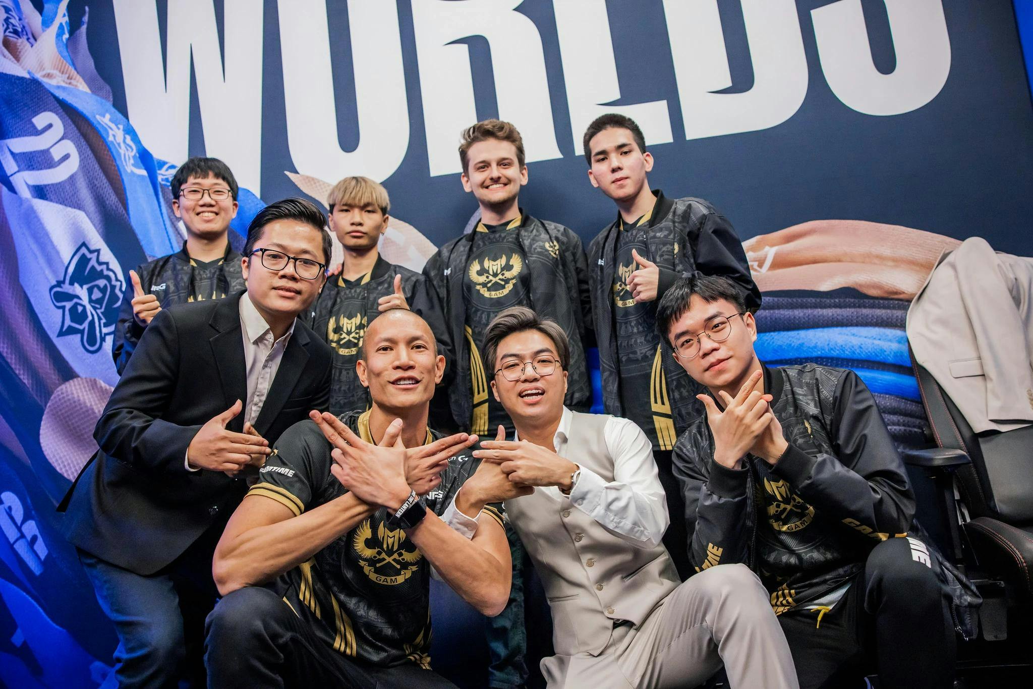 GAM's only win over an LPL team was against TES at Worlds 2022. Credit: Riot Games.