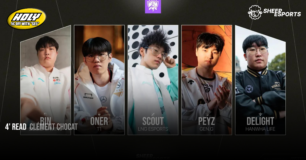 Sheep Esports LoL Worlds 2024 The Swiss Stage Roster
